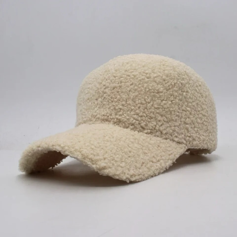 Winter Autumn Thickened Plush Baseball Cap